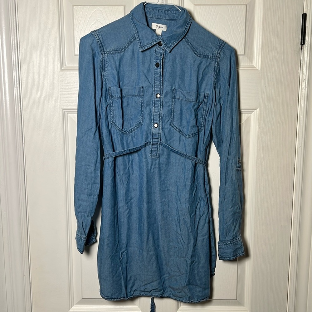 Maternity denim tunic size XS